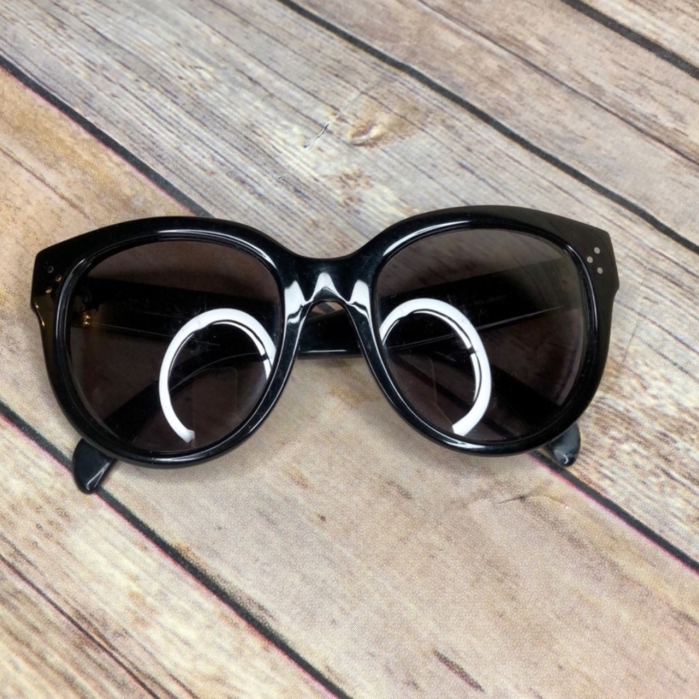 Celine Audrey Black Sunglasses